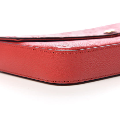 Louis Vuitton Empreinte Pochette Felicie Chain Wallet Cherry 8 of 11