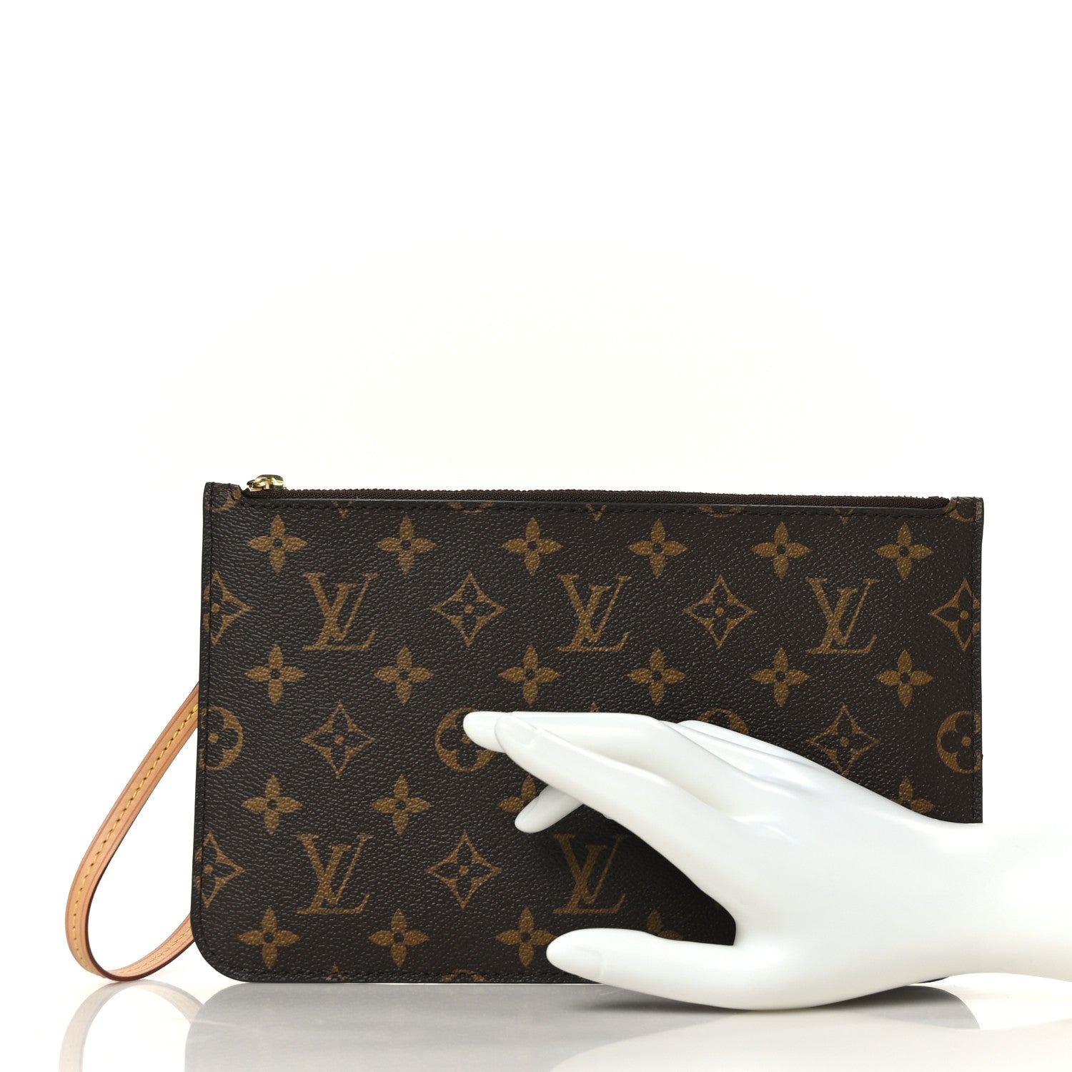 Louis Vuitton Monogram Neverfull MM GM Pochette 2 of 7