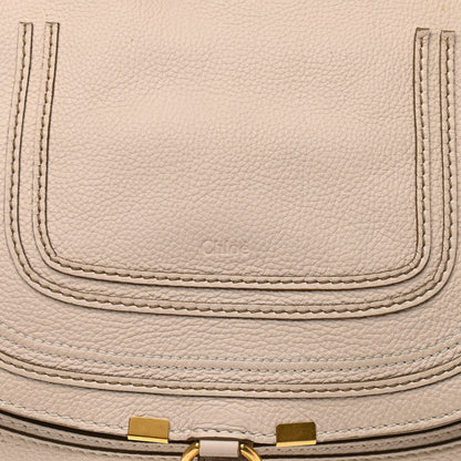 Chloe Calfskin Medium Marcie Satchel Powder Beige 8 of 17