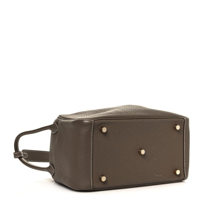 Hermes Taurillon Clemence Lindy 26 Etoupe 4 of 14