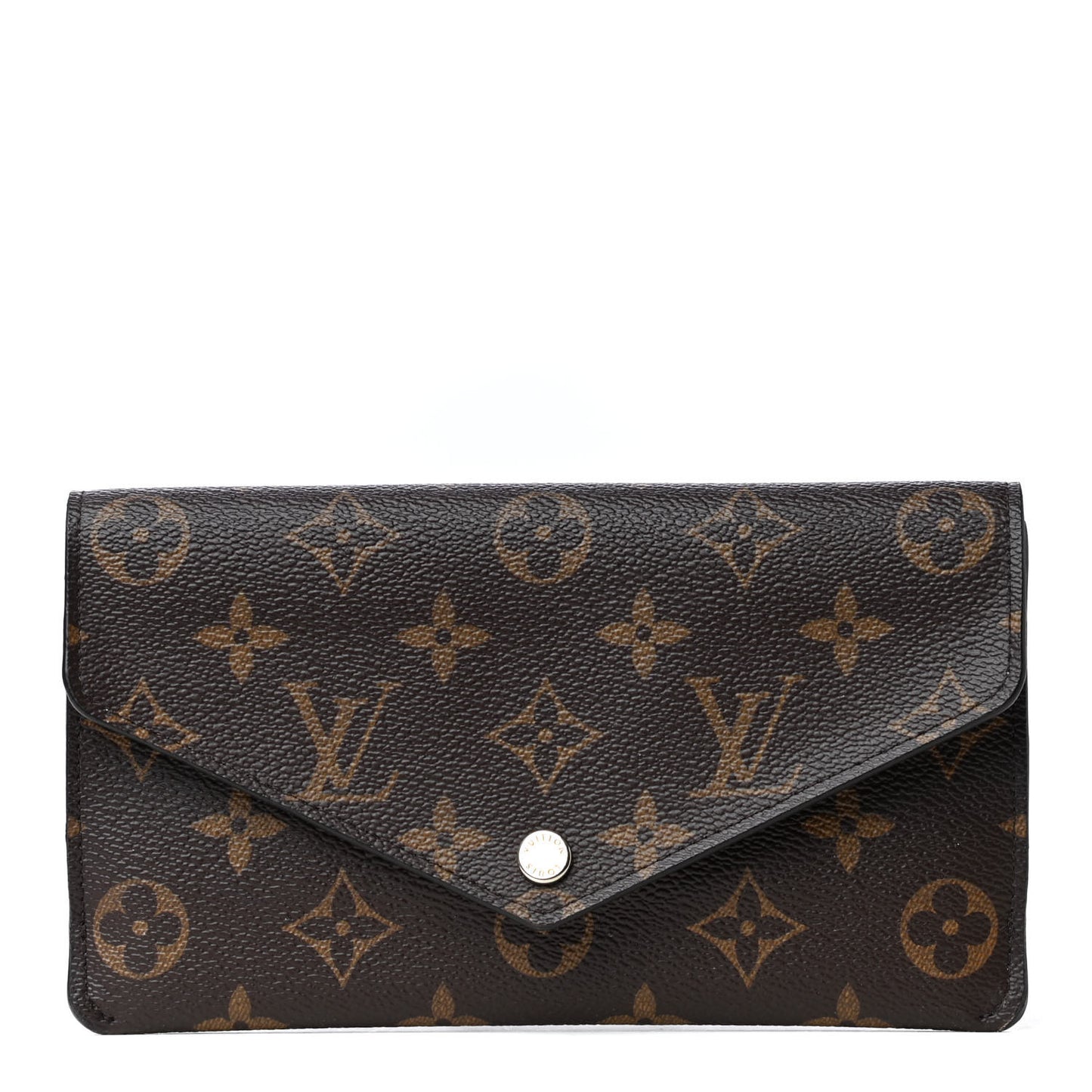 Monogram Jeanne Wallet Rose Ballerine