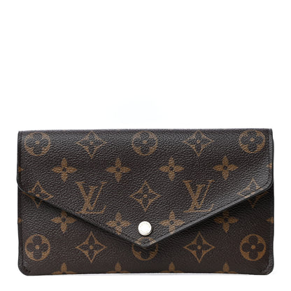 Louis Vuitton Monogram Jeanne Wallet Rose Ballerine 1 of 7