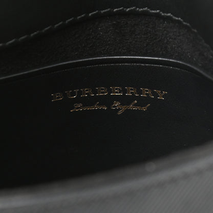 Burberry Trench Calfskin Mini DK88 Top Handle Bag Black 5 of 11