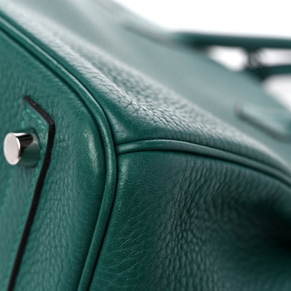 Hermes Togo Birkin 30 Malachite 11 of 13