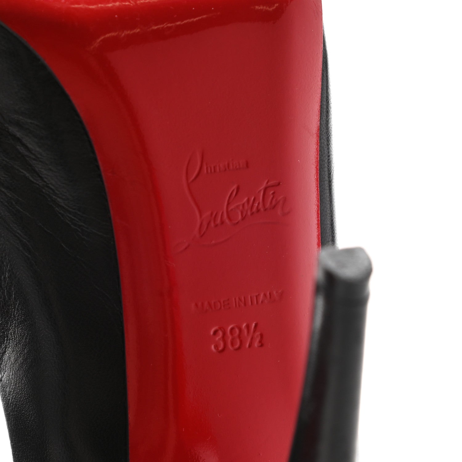 Christian Louboutin Kid Pumps 38.5 Black 6 of 16