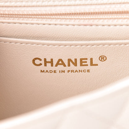 Chanel Caviar Quilted Mini Rectangular Flap White 6 of 10