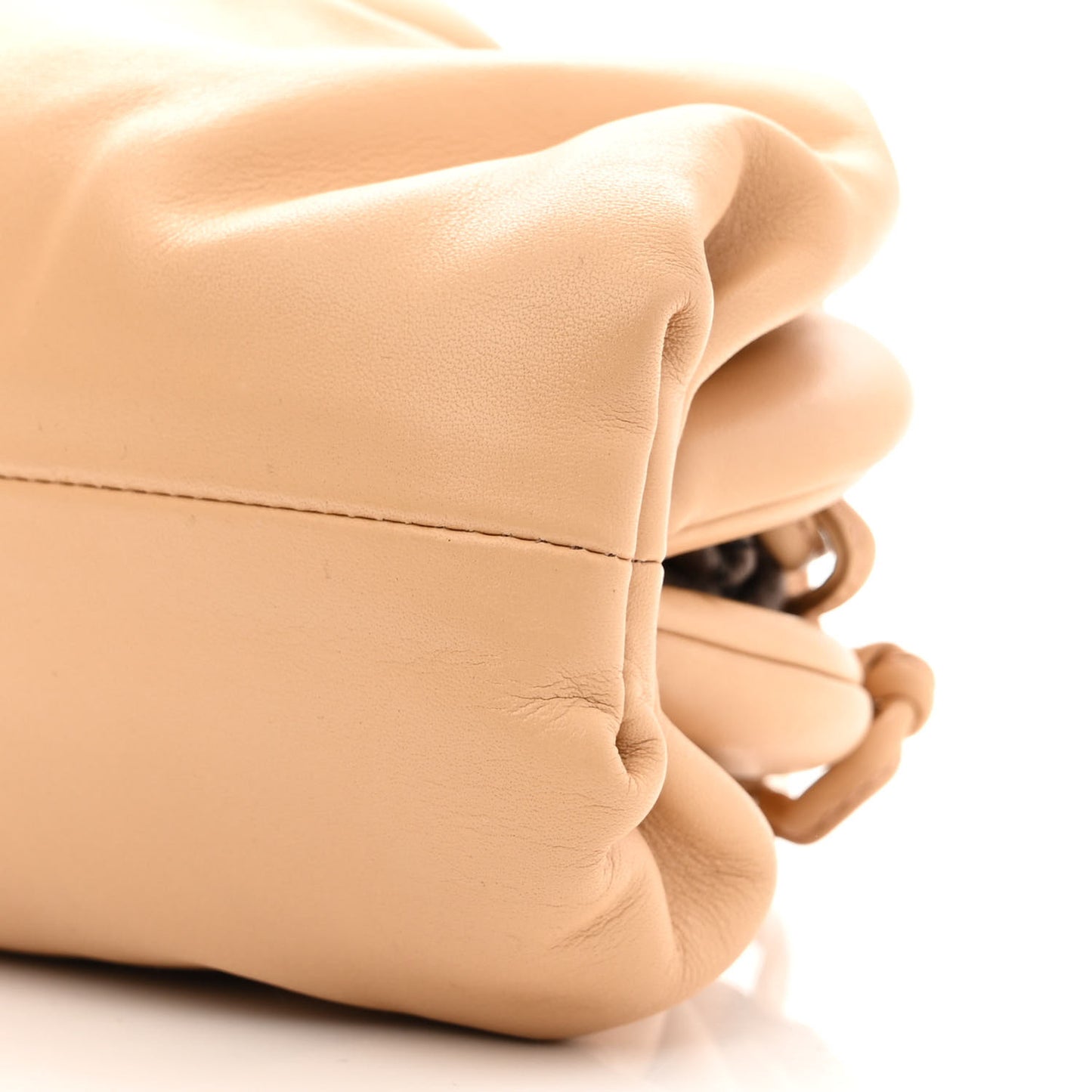 Butter Calfskin The Mini Pouch Nude