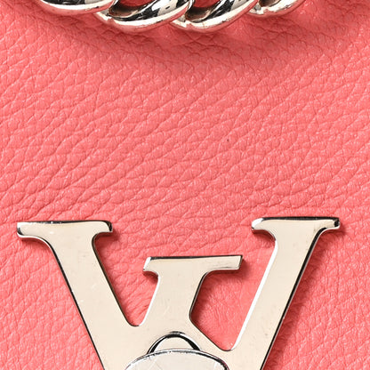 Louis Vuitton Calfskin Lockme II Chain Bag BB Rose Bruyere 7 of 9