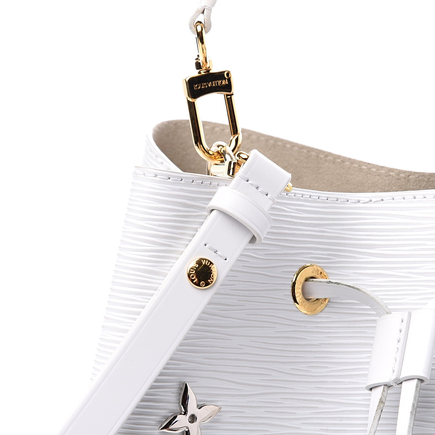 Louis Vuitton Epi Love Lock NeoNoe White 8 of 8