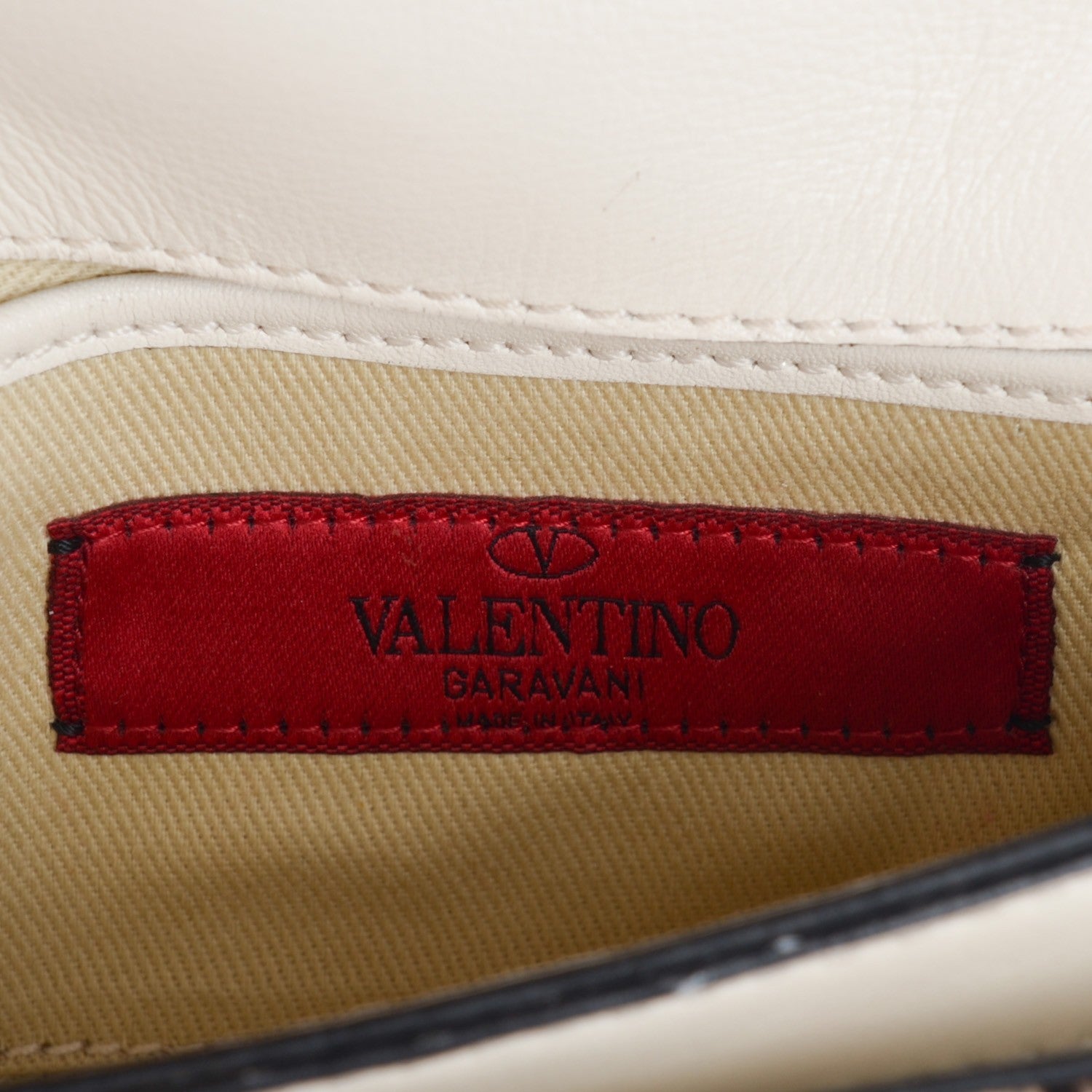 Valentino Garavani Snakeskin Va Va Voom Shoulder Bag Ivory 7 of 8