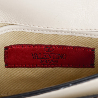 Valentino Garavani Snakeskin Va Va Voom Shoulder Bag Ivory 7 of 8