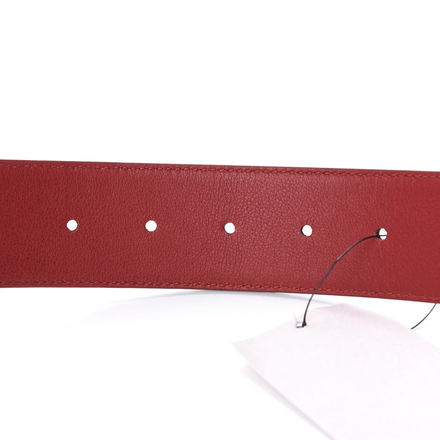 Guccissima Feline Plaque Belt 90 36 Hibiscus Red