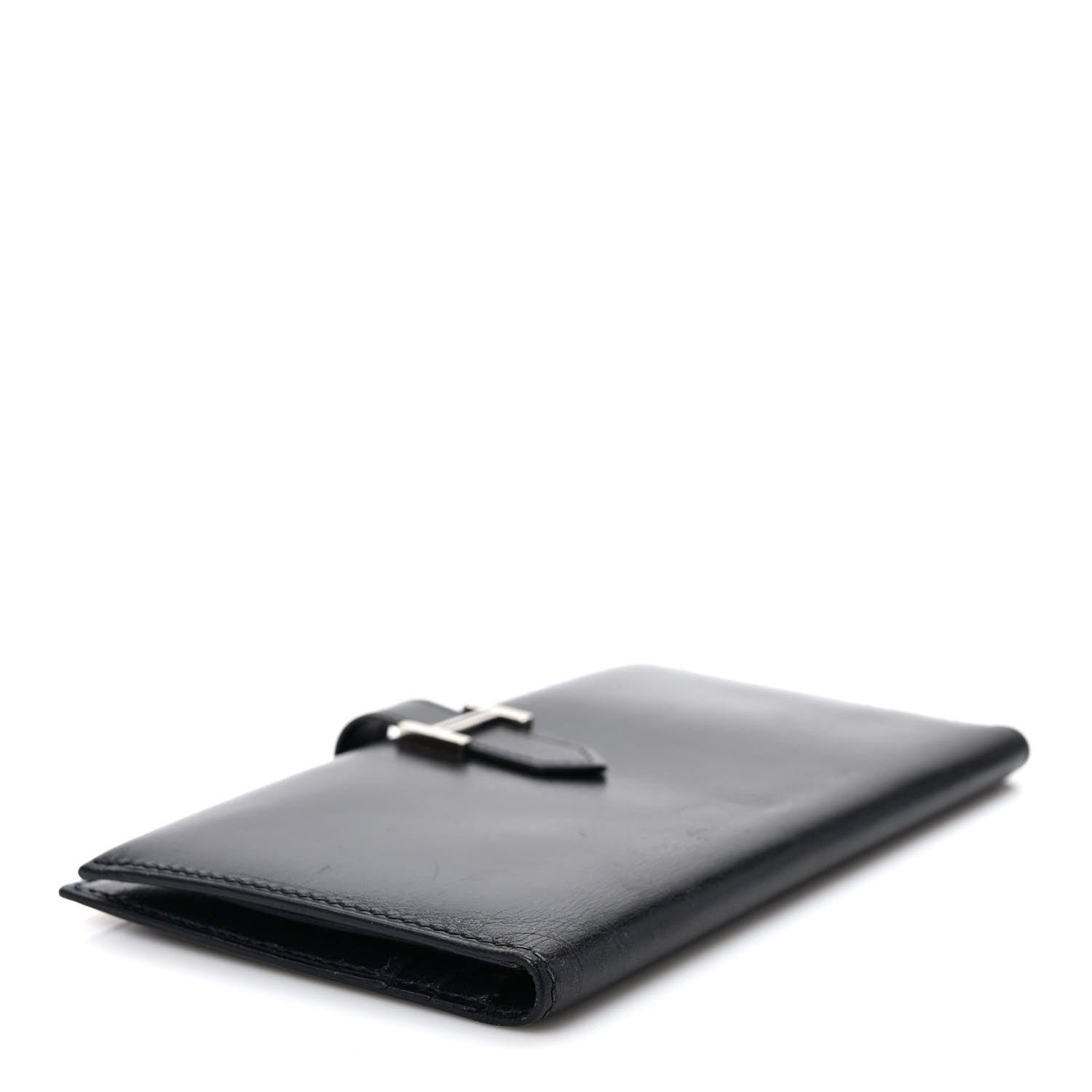 Hermes Box Bearn Gusset Wallet Black 4 of 6