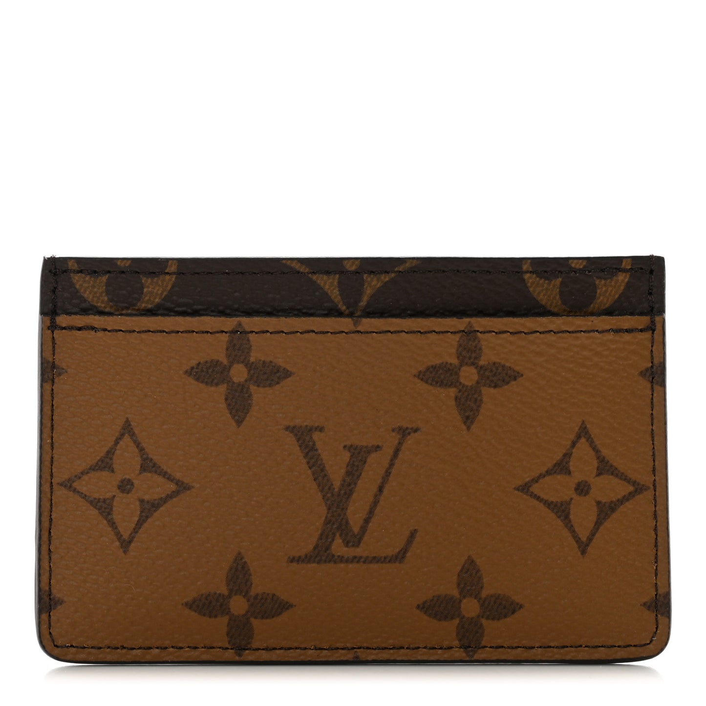 Reverse Monogram Card Holder