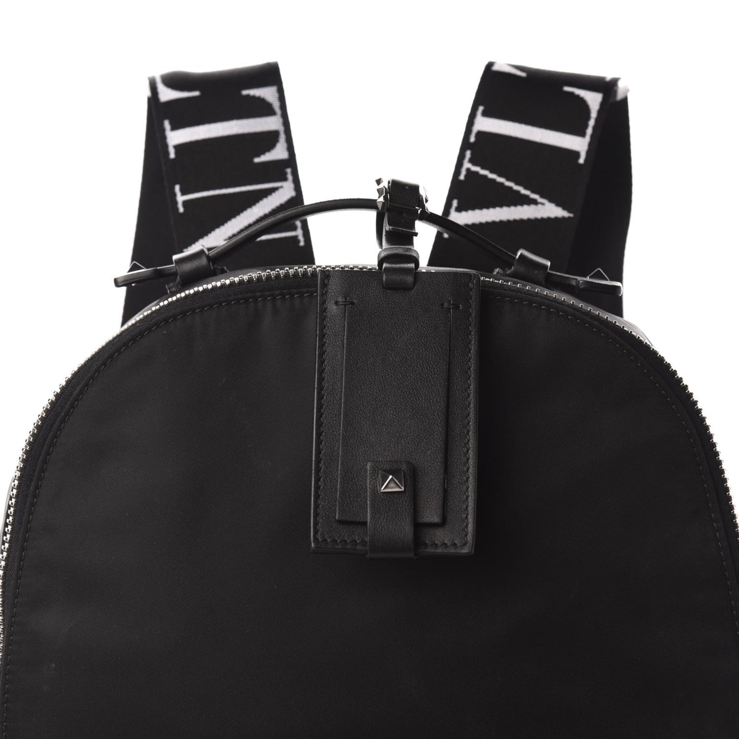 Nylon VLTN Rockstud Backpack Black