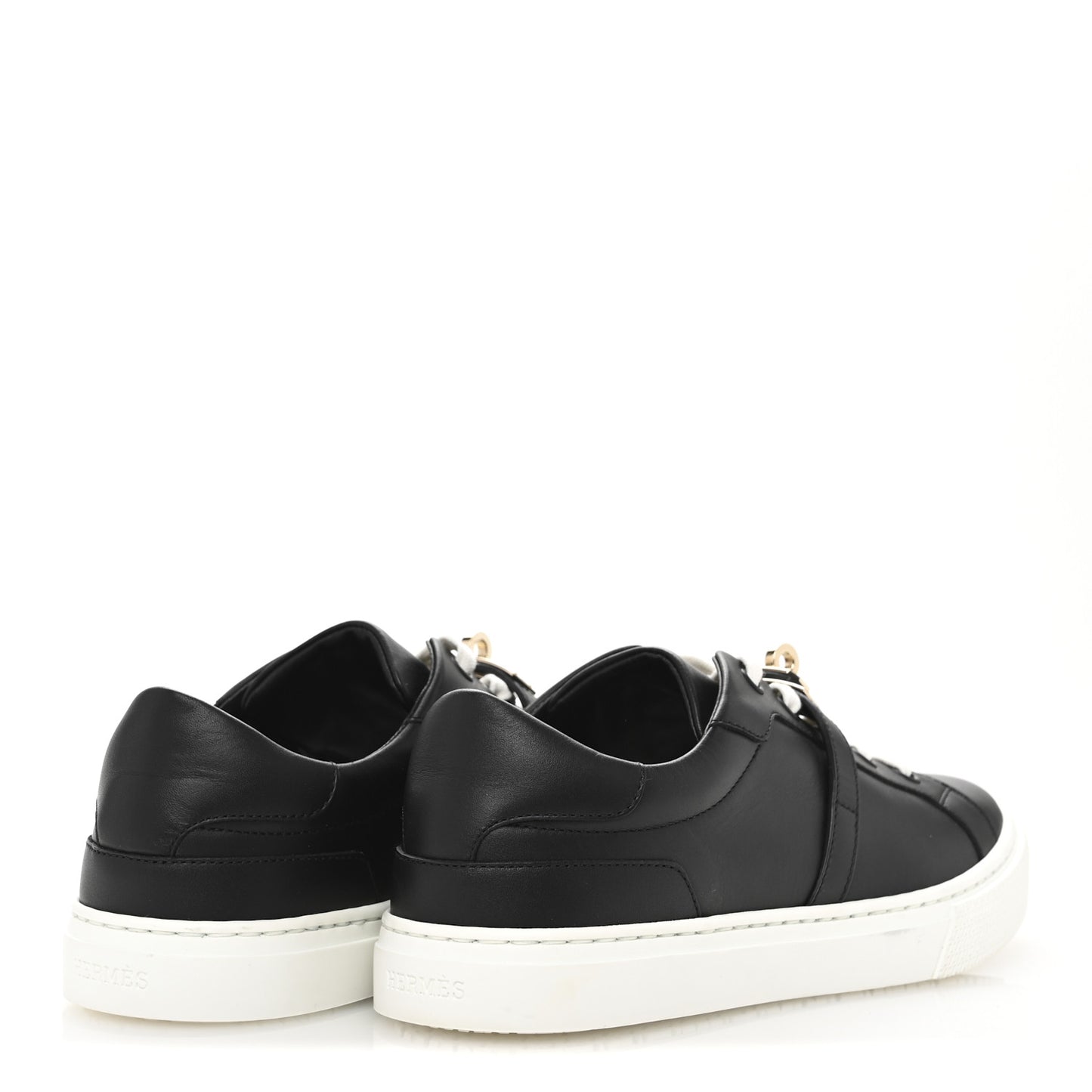 Calfskin Day Sneakers 37 Black