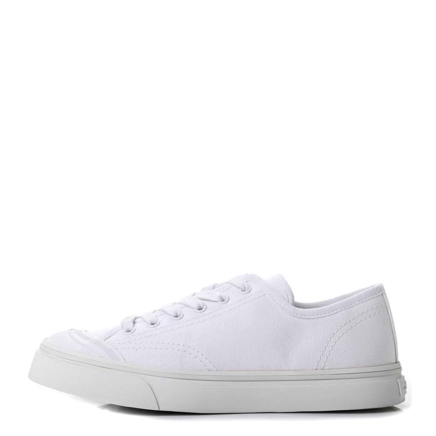 Mixed Fibers Low Top Sneakers 39.5 White