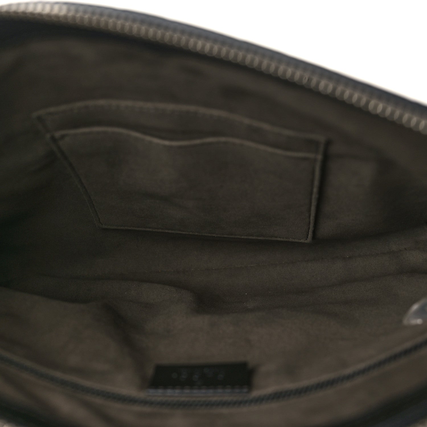Gucci Guccissima Signature Small Messenger Bag Black 5 of 9
