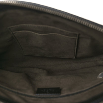 Gucci Guccissima Signature Small Messenger Bag Black 5 of 9
