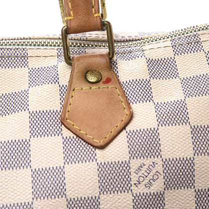 Louis Vuitton Damier Azur Speedy 30 9 of 12