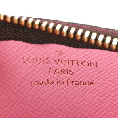 Louis Vuitton Monogram 2023 Christmas Animation Alpine Key Pouch Pink 6 of 9