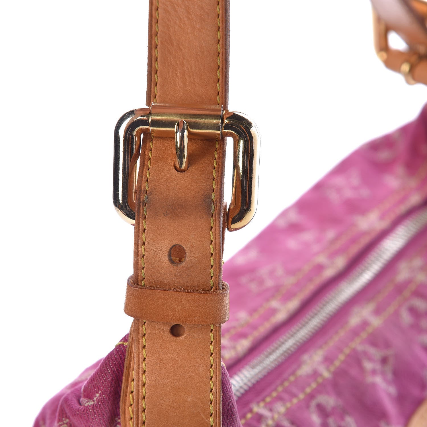 Louis Vuitton Denim Baggy PM Fuchsia 12 of 12