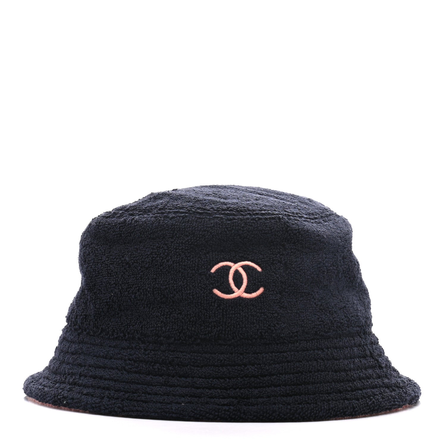 Chanel Cotton Terry Cloth CC Bucket Hat M 3 of 8