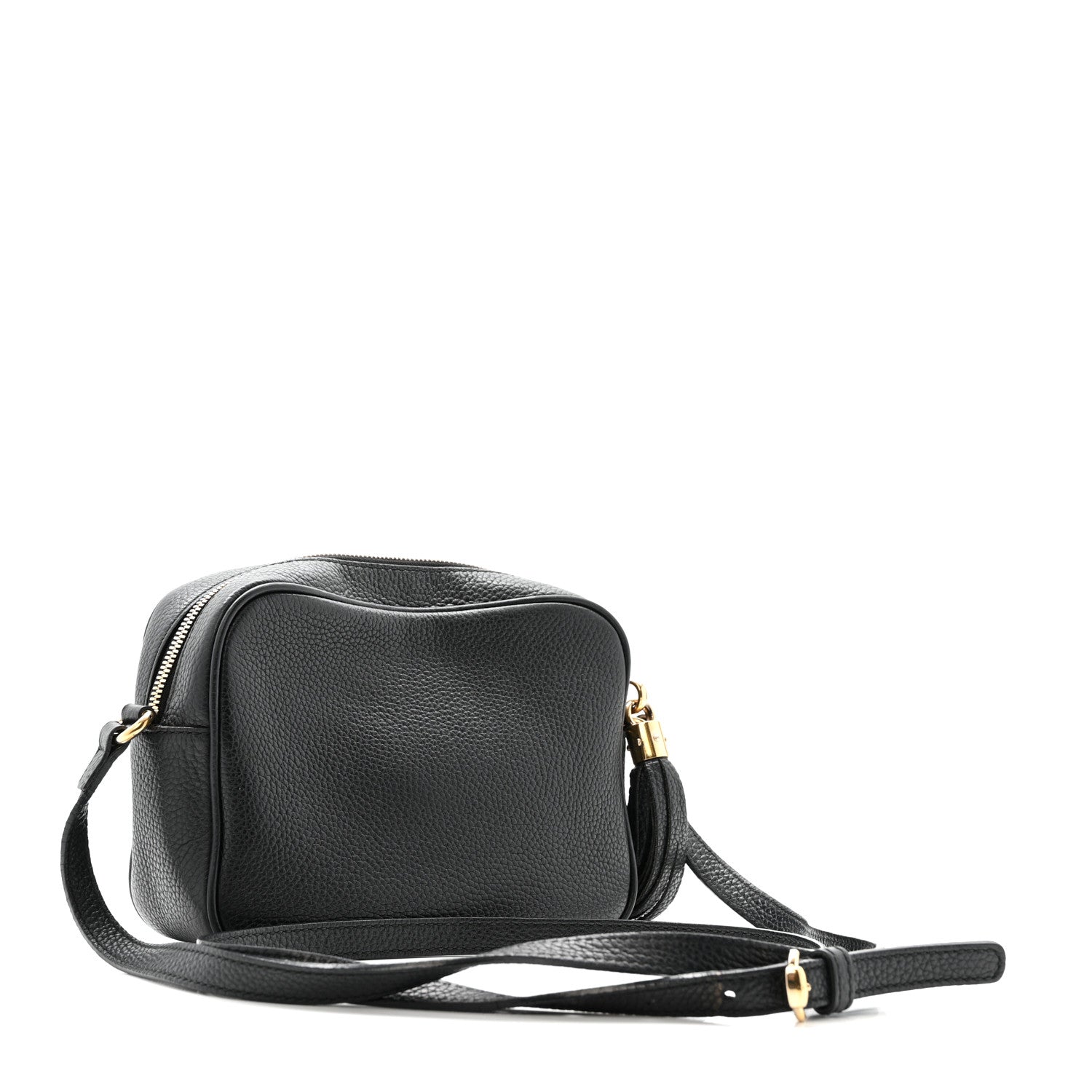 Gucci Pebbled Calfskin Small Soho Disco Bag Black 3 of 16