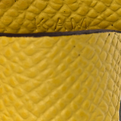 Hermes Epsom Swift Poisson Fish Charm Jaune de Naples 4 of 5