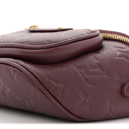Louis Vuitton Empreinte Mini Bumbag Wine 9 of 10
