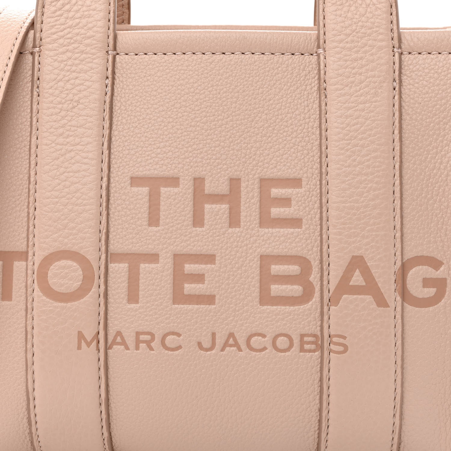 Marc Jacobs Grained Calfskin Small The Tote Bag Rose Dust 8 of 10