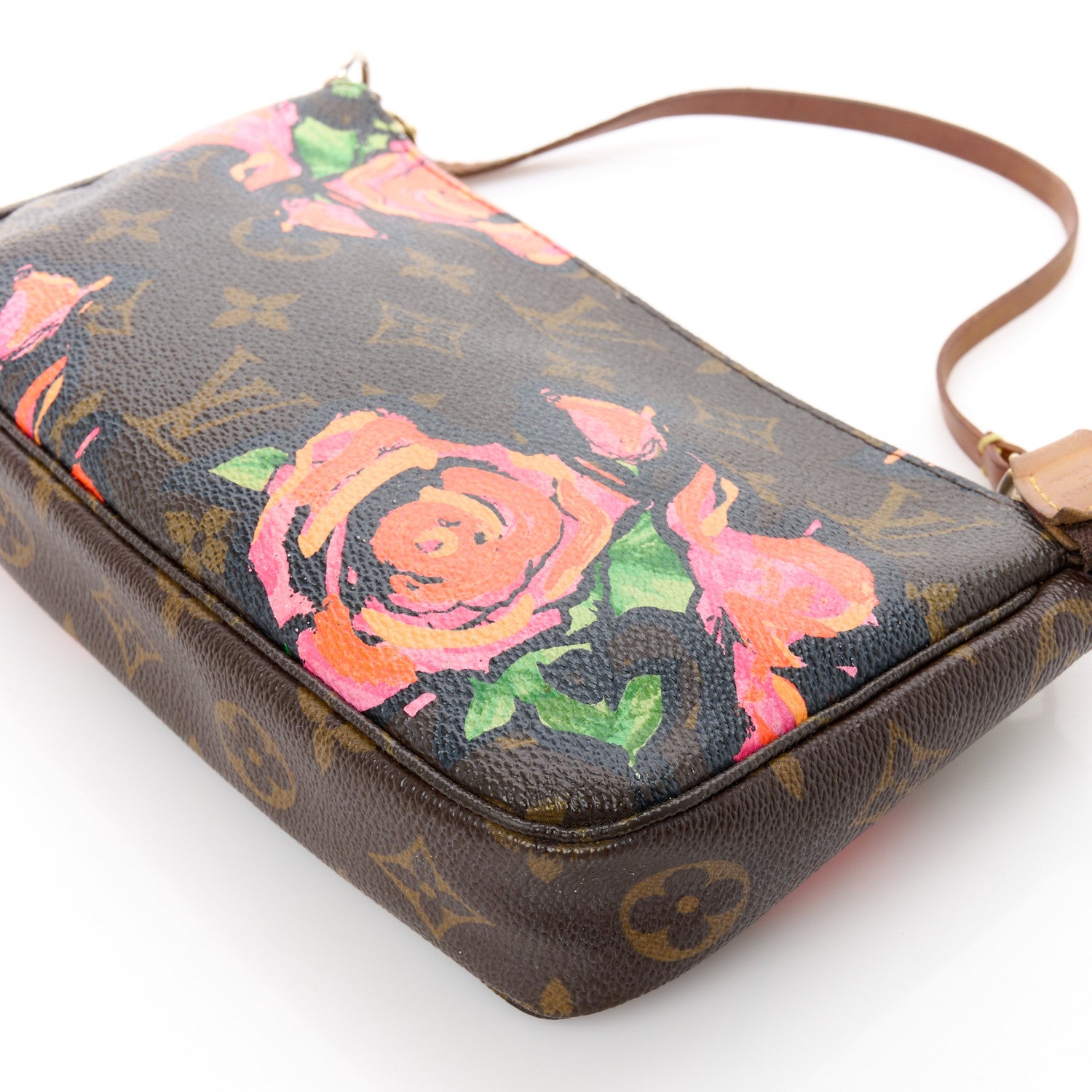 Louis Vuitton Monogram Roses Pochette Accessories 11 of 12