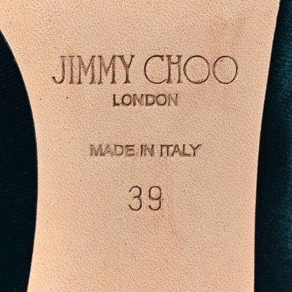 Jimmy Choo Velvet Love 85 Pumps 39 Dragonfly 6 of 9