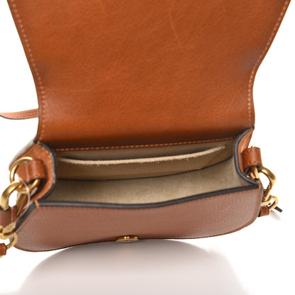 Chloe Calfskin Suede Small Nile Bracelet Bag Caramel 6 of 11