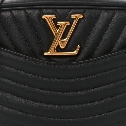 Louis Vuitton Calfskin New Wave Camera Bag Black 7 of 10