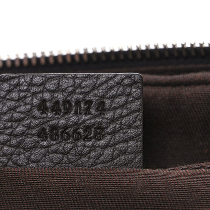 Gucci Monogram Belt Bag Dark Brown 7 of 9