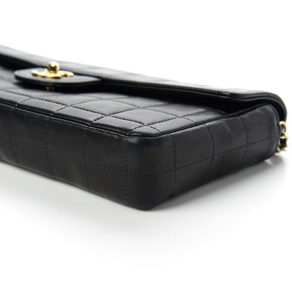 Chanel Lambskin East West Chocolate Bar Flap Black 7 of 12