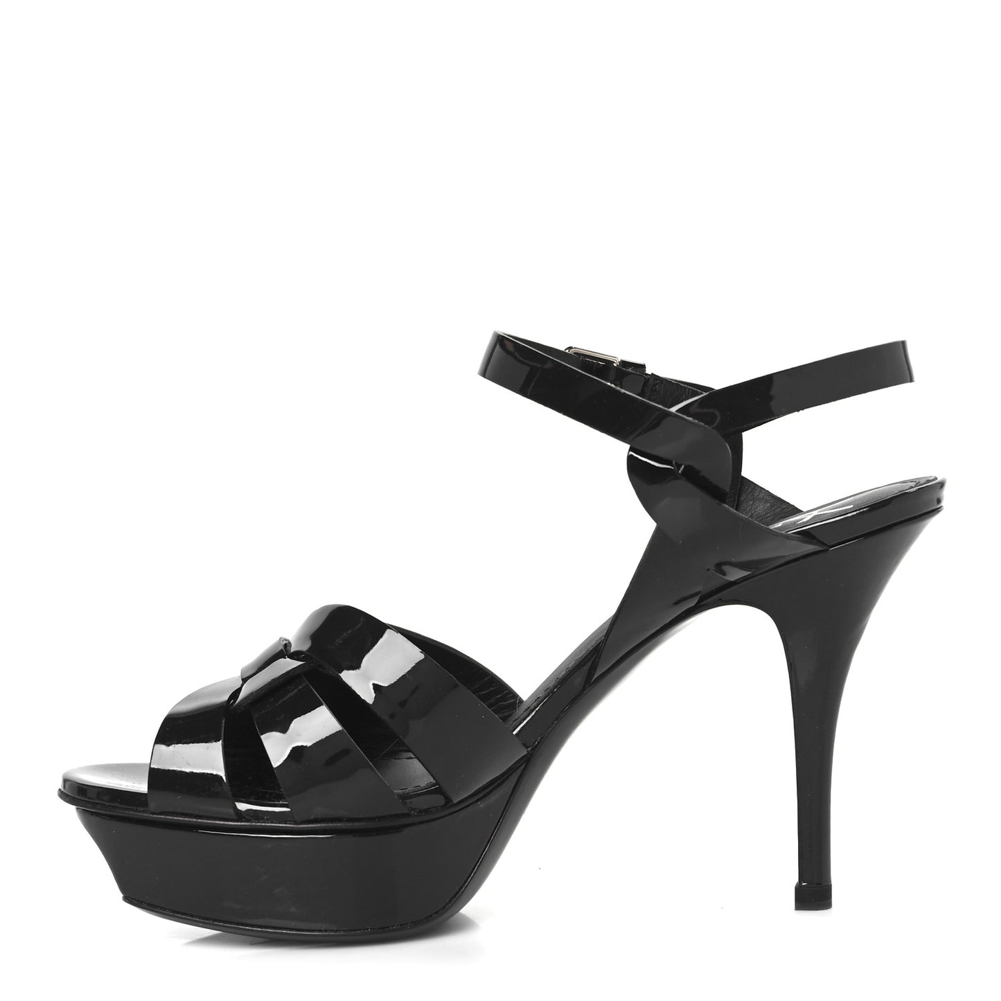 Patent Tribute 75 Platform Sandals 36.5 Navy