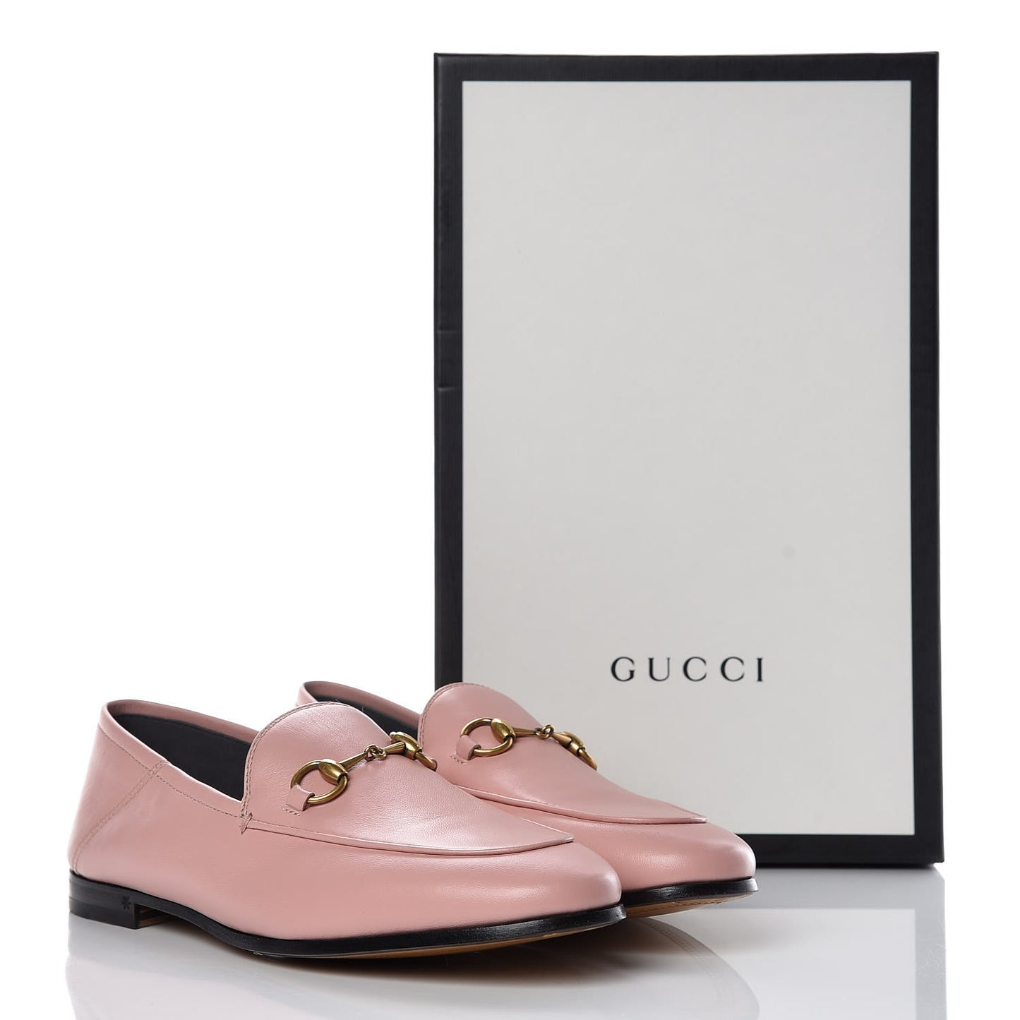 Lambskin Womens Brixton Horsebit Loafers 37.5 Perfect Pink