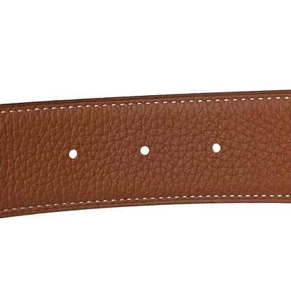 Hermes Box Togo 42mm Constance Belt 100 Black Gold 3 of 5