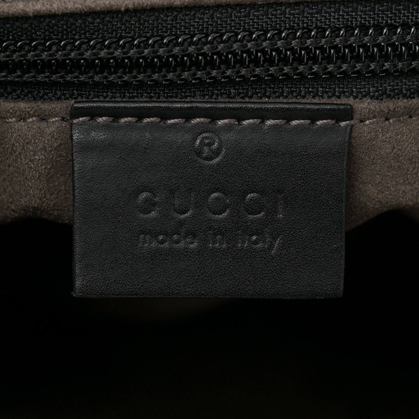 GG Supreme Monogram Flat Messenger Bag Beige Black New Acero