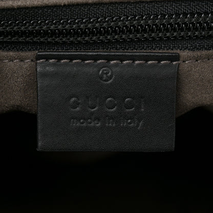 Gucci GG Supreme Monogram Flat Messenger Bag Beige Black New Acero 6 of 10