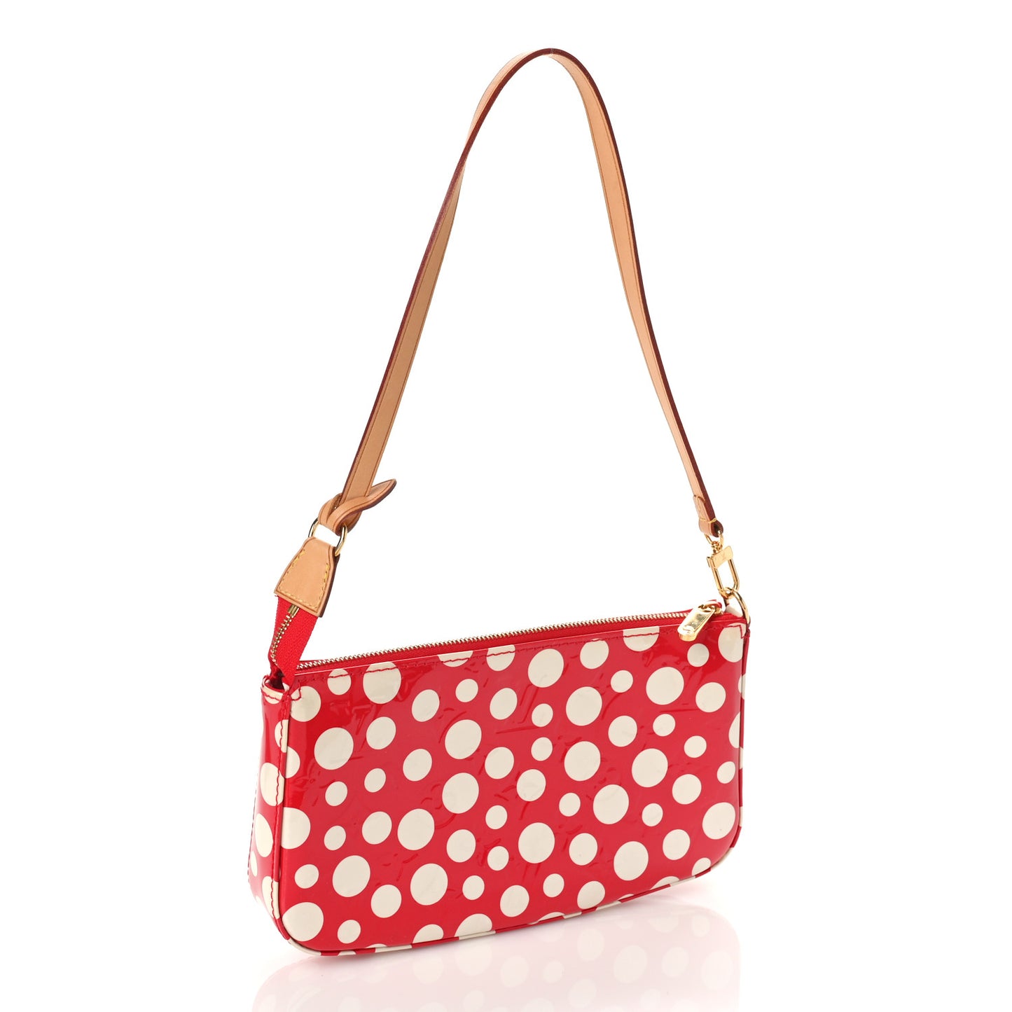 Vernis Kusama Infinity Dots Pochette Accessories Red
