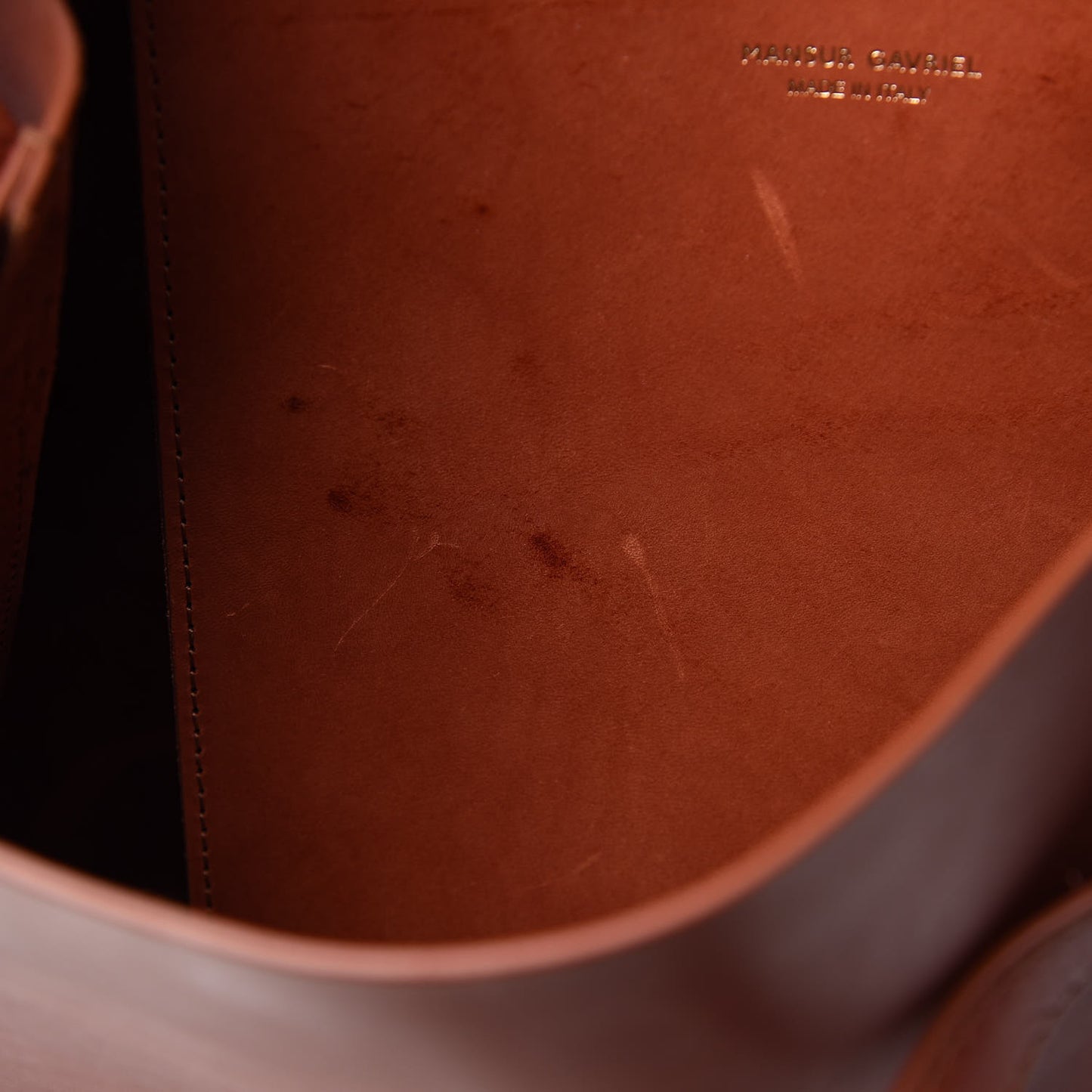 Calfskin Bag Brandy