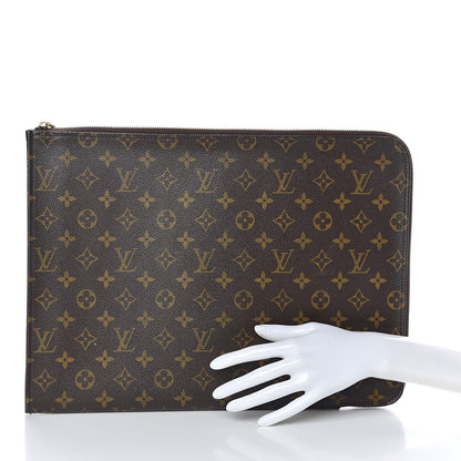 Louis Vuitton Monogram Poche Documents Portfolio Case 39 2 of 6