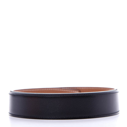 Hermes Swift Togo 32mm Belt Strap 85 Black Gold 2 of 6