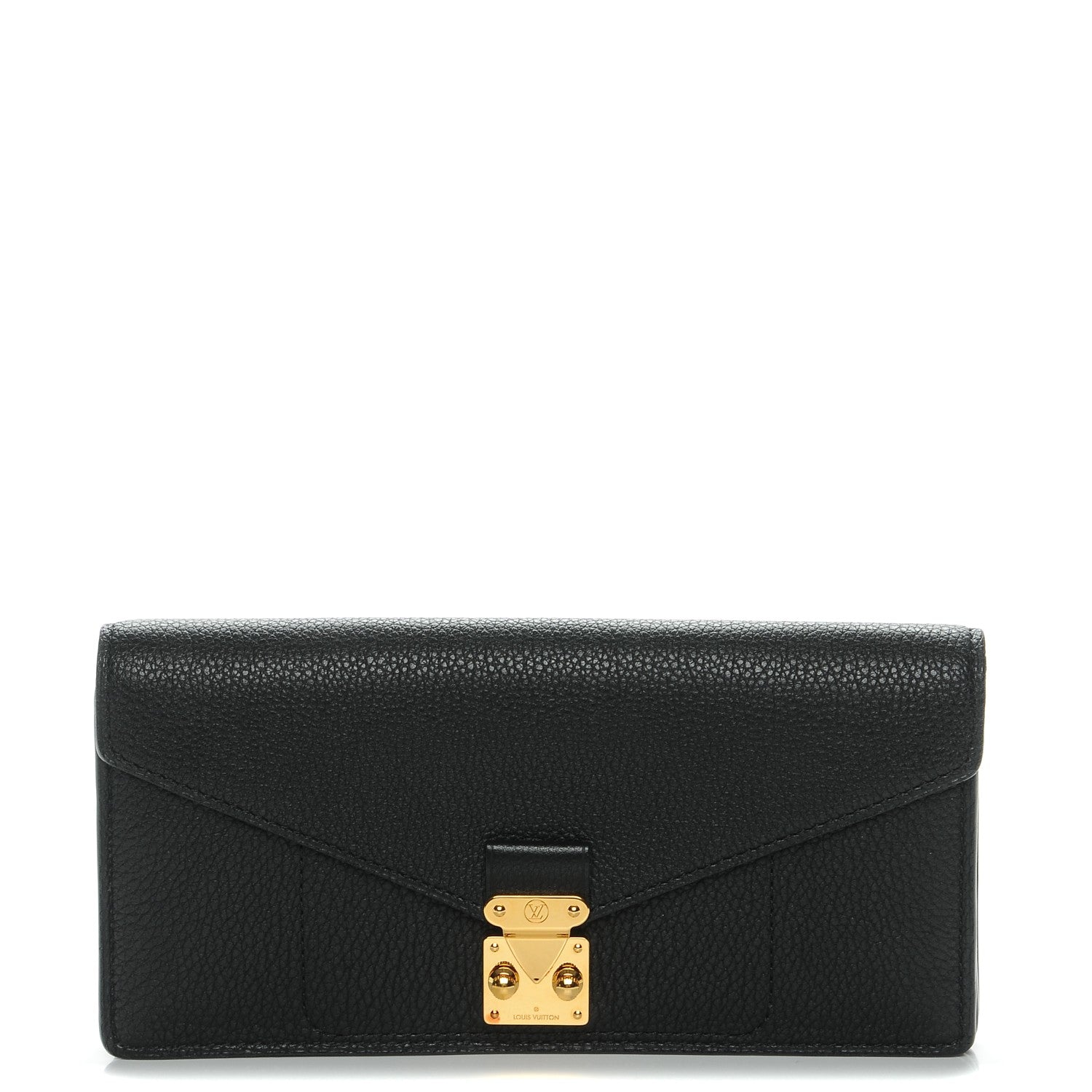 Louis Vuitton Veau Cachemire Dauphine Wallet Black 1 of 7