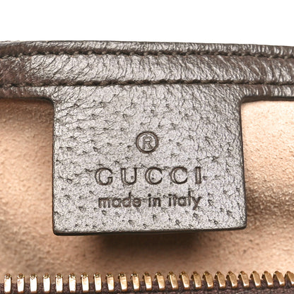 Gucci GG Supreme Monogram Web Medium Ophidia Tote Bag Brown 7 of 10