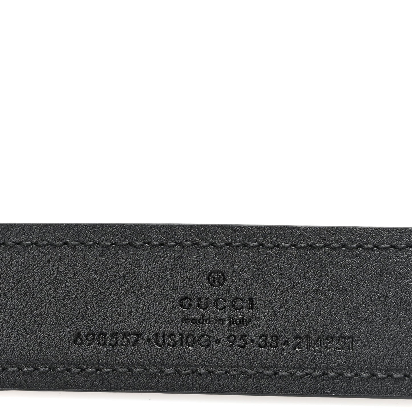 Ciny Lux Calfskin Blondie 30mm Belt 95 38 Black