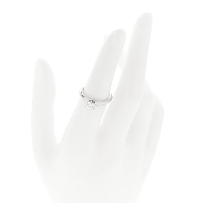 Tiffany Platinum Diamond .51ct Solitaire Engagement Ring 51 5.75 2 of 5